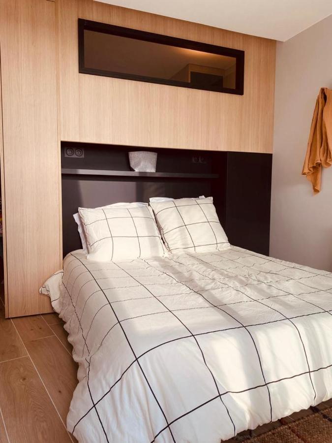 LE CALI, P2 Cabine dans une résidence avec piscine, vue mer et parking privé La Grande-Motte Exterior foto